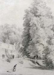 New College Garden, 1821